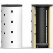 Buffer tank PSP200L, 75PU insulated for heat pump DM 660mm, H = 1257/1414