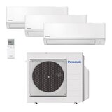 Panasonic Klimagerät TZ Trio CU-3Z52CBE/2xCS-MTZ16ZKEW, 1xCS-TZ35ZKEW