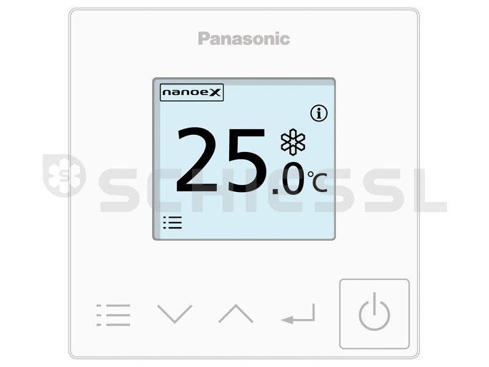 Panasonic Kabelfernbedienung PACi /ECOi CZ-RTC6W weiss