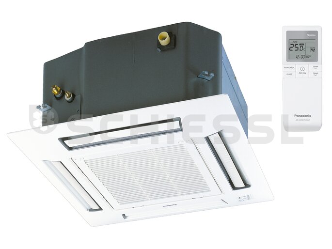 Panasonic air conditioner Split cassette CS-Z25UB4EAW 2.5kW without panel (583x583mm)