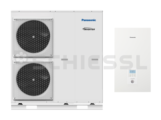 Panasonic Wärmepumpen Split Set SQ 9kW inkl. Außenf. u. Gehäuseheizung