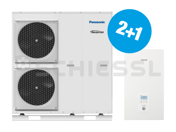 Panasonic Wärmepumpen Split Set T-CAP SQ 9kW 2+1 Gratis