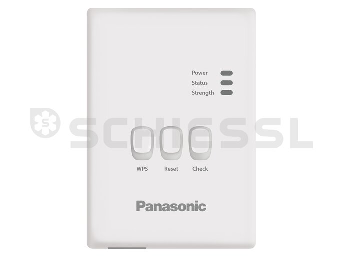 Panasonic heat pump communication system CZ-TAW1 interface control via internet