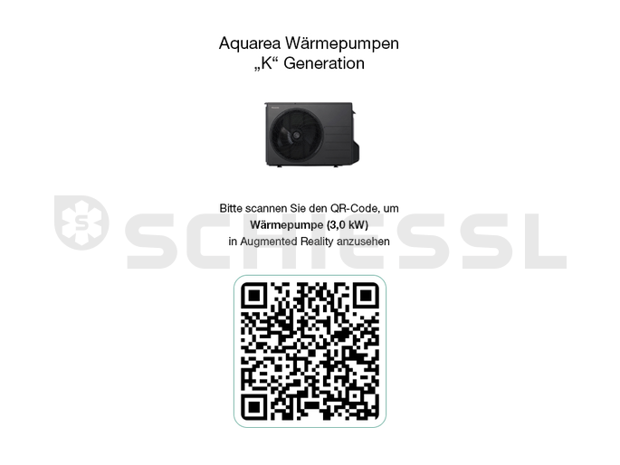 Panasonic Wärmepumpe LT Außengerät WH-UDZ03KE5 Heizen/Kühlen 3,2kW 230V