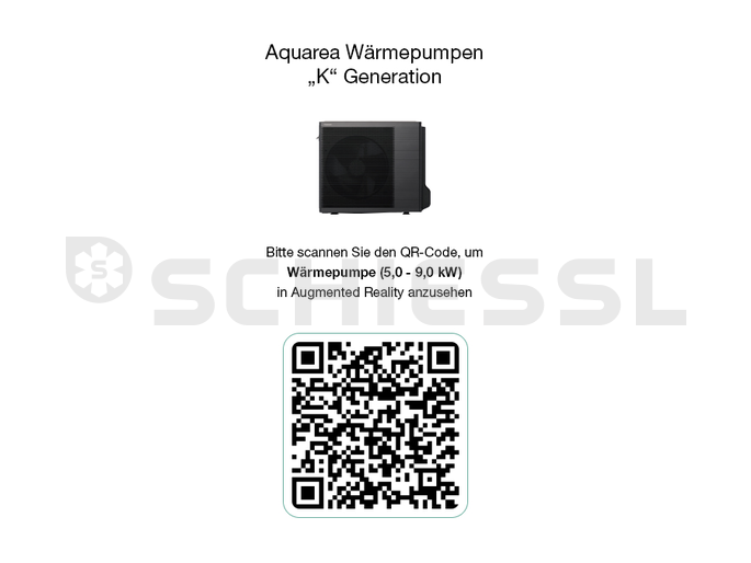 Panasonic Wärmepumpe LT Außengerät WH-UDZ07KE5 Heizen/Kühlen 7kW 230V