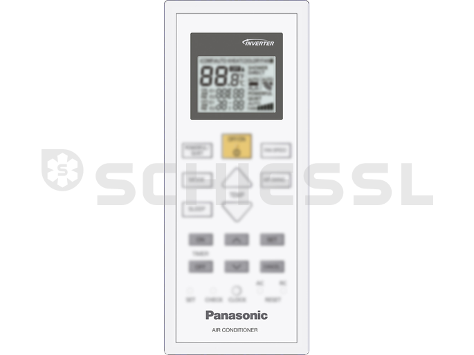 Panasonic RAC remote control IR ACXA75C18210  CS-TZxxWKEW