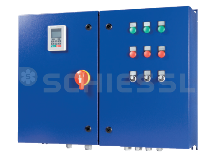 PED control cabinet refrigeration 3-connections S100 400V S100ERW8AC4A0023 with FU A1000