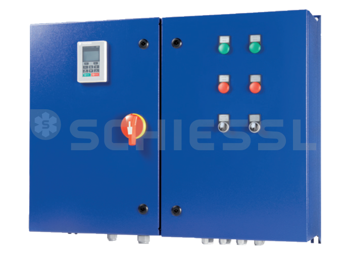 PED control cabinet refrigeration Bypass S100 400V S100ERW6AC4A0007 with FC A1000