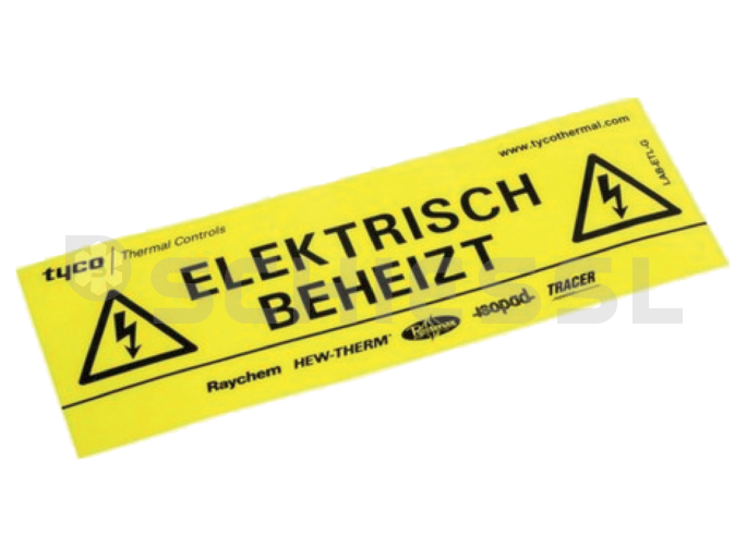 Chemelex marking labels ETL-G electrically heated