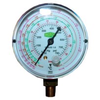 Refco pressure gauge 68mm 1/8" NPT M2-500-DS Super