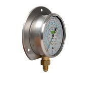 Refco Rohrfeder Manometer MR-606-DS-MULTI