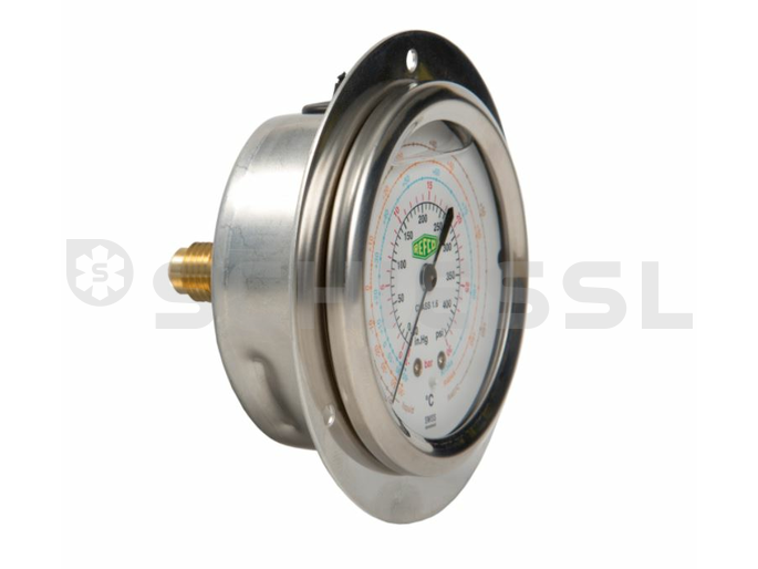 Refco Rohrfeder Manometer MR-305-DS-R407C