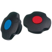 Refco rotary knob set M2-7-SET-B+R  blue + red