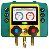 Refco electronic manifold 2-way REFMATE-2-CA-WTC + hose set in case