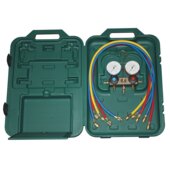 Refco 2-way electronic manifold in case BM2-3 DS-CLIM