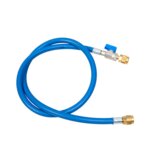 Refco filling hose 60bar CA-CL-72 B 1800mm blue w. ball valve