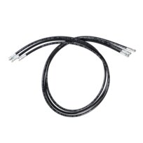 Refco filling hose set 160bar CCL-72-DN6-R744-TC 3x1800mm black