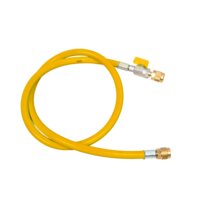 Refco Füllschlauch 60bar CA-CL-72 Y 1800mm gelb m.Kugelventil
