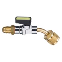 Refco Kugelventil zu Füllschläuchen CA-1/2''-20UNF-45-Y gelb