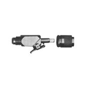 Schnellkupplung m. Schraderventil gerade V-35410 7/16''UNFx1/2''-20 UNF R410A