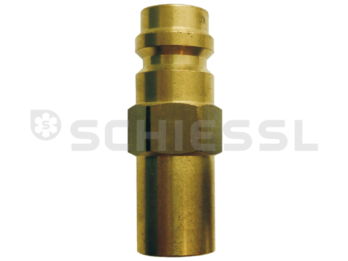 Refco automotive brass valve with insert RV-30/10 f.R134a  3/16''SAE +dust cap