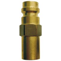 Refco KFZ Messing Ventil m.Einsatz RV-30/10 f.R134a  3/16''SAE +Staubkappe