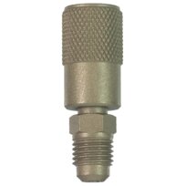 Schnellkupplung m. Schraderventil gerade V-35020 7/16''UNFx7/16''UNF