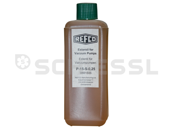 Refco ester oil P-15-S  0,25 L