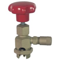 Refco Schrader Einstechventil HP 41 m. Handrad für Rohr Ø5-10mm