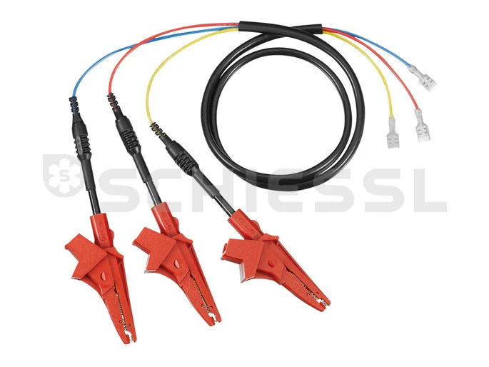 Refco Kabelsatz mit Krokodilklemmen, für Inverter Check