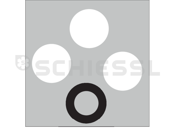 Refco Ersatzfolie mit Dichtung Überdrucksicherung 19621-07
