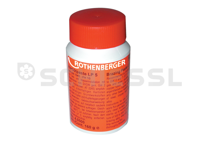Rothenberger Hartlötpaste LP 5  in Plastikflasche 160g  40500