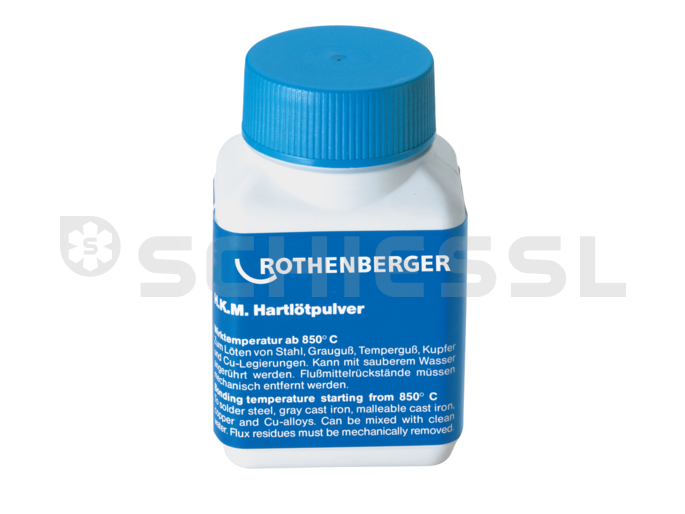 Rothenberger Hartlötpulver HKM  in Plastikflasche 50g 35611