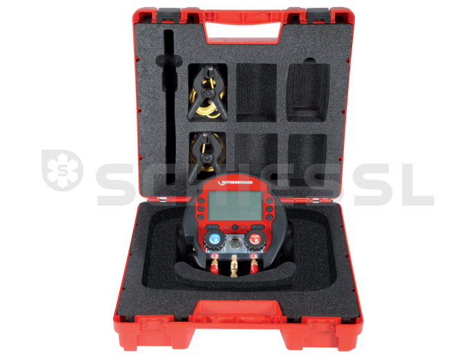 Rothenberger digitale Monteurhilfe ROCOOL 600 Set 2 im Koffer