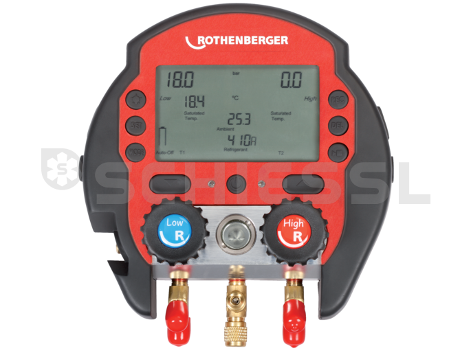 Rothenberger digitale Monteurhilfe ROCOOL 600 Set 2 im Koffer