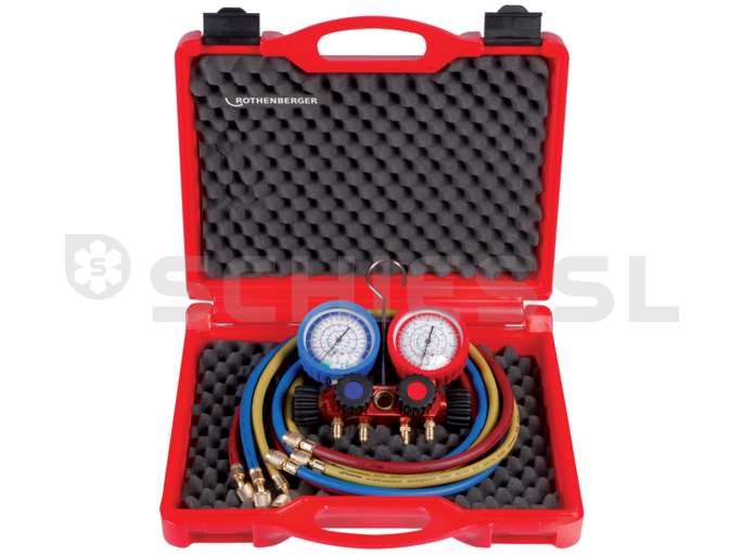 Rothenberger 4-Wege Monteurhilfe II Plus R410A mit Koffer  170608