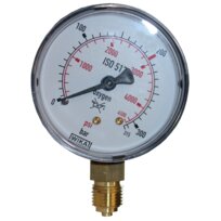 Rothenberger manometer oxygen 63mm 0-10/16 bar  511400