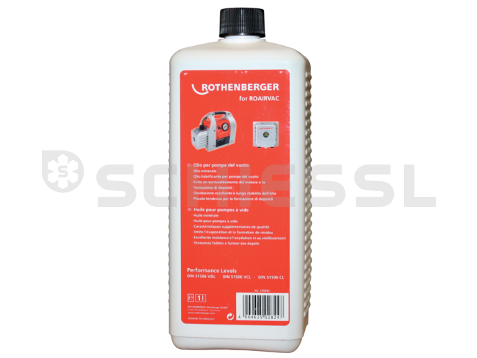 Rothenberger vacuum pump oil can 1 L  169200