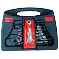 Rothenberger Maul/Gelenk-Ratschenschl. ROCLICK Set 7-tlg. 70490