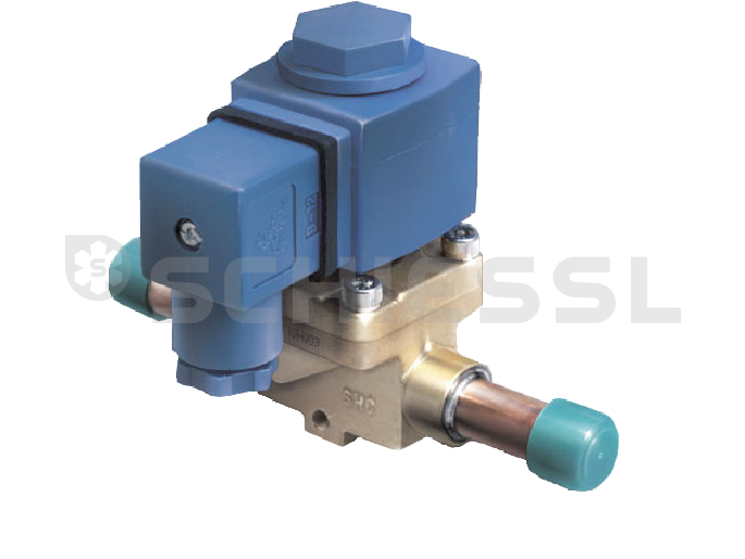 Sanhua solenoid valve without coil 45 bar MDF-A03-2L001 1/4" flare