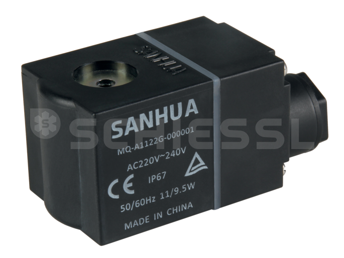 Sanhua solenoid valve coil MQ-D03024-000002  24V DC 12W