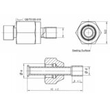 Sanhua solder adapter f. RFKH RFK-A04-038013 solder 6mm