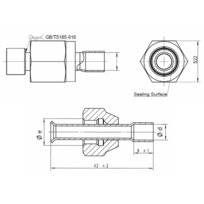Sanhua solder adapter f. RFKH RFK-A04-038013 solder 6mm
