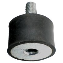 Schwingmetallpuffer Type B 15x15 M4x13 25326B