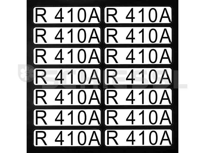 Adesivi per frecce di direzione R410A (1 set = 14 pezzi)