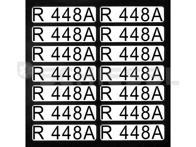 Stickers for direction arrows R448A (1 set = 14 pcs)