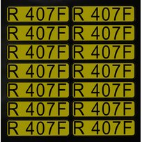 Adesivi per frecce di direzione R407F (1 set = 14 pezzi)
