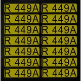 Stickers for direction arrows R449A (1 set = 14 pcs)
