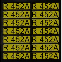 Aufkleber für Richtungspfeile R452A (1 Satz = 14 St.)