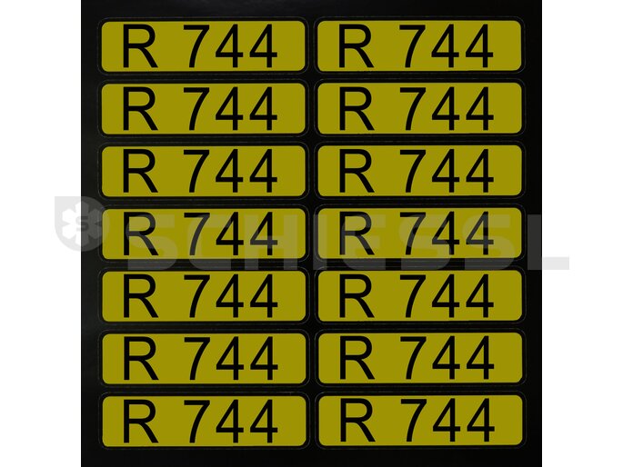 Aufkleber für Richtungspfeile R744 (1 Satz = 14 St.)